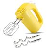Girmi SB02 Sbattitore Elettrico, 170W, Sbattitori Inox per montare panna ed albumi, Funzione Turbo, Ganci Inox per impasti dolci e salati, 5 Velocità, Giallo