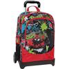 Zaino trolley staccabile Comix Wave Paint Ball