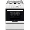 Electrolux EKK64984OW Cucina Classe A con forno ELETTRICO ventilato, 4 fuochi a gas