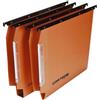 bertesi Cartelle sospese laterali per armadi CARTESIO 33 cm fondo U 3 cm arancio Conf. 50 pezzi - 114 F BETA 3 - B2