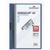 Durable Cartellina con clip Durable DURACLIP A4 - dorso 3 mm - capacità 30 fogli blu - 220007