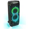 no name CASSA AUDIO AMPLIFICATO PARTYBOX 1100 WATT RMS IPX4 EFFETTI LUCE KARAOKE