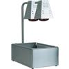 Forcar attrezzature per la ristorazione BI4719D Contenitore acciaio inox GN con 2 lampade infrarossi 60x33x68h