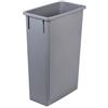 Adatto-M T102200 Secchio rettangolare grigio 90 litri