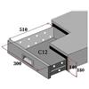 FORCAR-COLD C12-FC Set 2 cassetti per banchi refrigerati