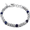 Giovanni Raspini / Uomo / bracciale Nodini e Lapis / argento e lapislazzuli - 11649