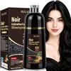 MINYSIC Shampoo 3 in 1 per Capelli, Shampoo Colorante 500ml, Copre Capelli Bianchi e Barba, Cura Nutriente e Colore Lunga Durata, per Uomo e Donna (Nero)
