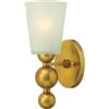 Elstead Lighting Zelda lampada da parete 1x60 W ottone HK-ZELDA1-VS