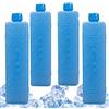 Yonuaret Borsa refrigerante, 4 Pezzi, Sottile, per frigo, 200 ml, Elementi di Raffreddamento riutilizzabili, Elemento refrigerante Ultra Sottile, Borsa frigo, congelatore, per Viaggi e Campeggio