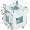 Akozon Strumenti di Regolazione dei Freni per Autoveicoli, 3 Strumenti Professionali per la Rimozione del Pistone del Freno a Disco da 8 Pollici Accessorio Pinza a Cubo Posteriore in Acciaio Al Carbonio Arge