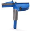 Utoolmart Punta per trapano per legno diametro 85mm gambo diritto punta in metallo duro cementato sega a tazza professionale per lavorazione del legno lunghezza 80mm blu per cerniera compensato 1 pz