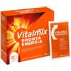 VitalMix Pronta Energia Integratore con Arginina Creatina Vitamine e Sali Minerali, 12 Bustine