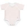 J Bimbi 4Season - Bambù Body Neonato 0-36 Mesi Righe Pesca