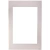 walther design passe-partouts Bianco Neve per Dimensioni Cornice: 40 x 60 cm, Dimensioni Immagine: 30 x 45 cm passe-partouts PA460W