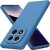 Byvuwiay Cover per Xiaomi Redmi Note 14 Pro 5G, Morbida Silicone Liquida TPU Protettivo Ultra Slim Custodia Antiurto - Blu