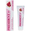 President DENTIFRICIO BABY PER BAMBINI DA 0 A 3 ANNI. Gusto Lampone, Senza Fluoro, parabeni, SLS, allergeni e PEG per far crescere i primi denti in modo sano, proteggendoli dalla carie - RDA 20-30ml