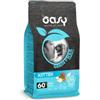 Generico Oasy Gatto Grainfree Kitten Pesce 1,5kg, alimento completo per gattini cuccioli in fase di accrescimento, monoproteico, formulato senza cereali, 1,5kg.