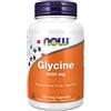 Now Foods, Glycine, 1000mg, 100 Capsule vegane, Aminoacido, Testato in Laboratorio, Senza Glutine, Vegetariano, Senza Soia, Non OGM