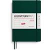 LEUCHTTURM1917 372711 Agenda settimanale 2026, verde foresta, inglese