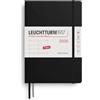 LEUCHTTURM1917 372706 Agenda settimanale Medium (A5) 2026, Nero, Inglese