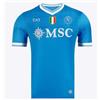SSC NAPOLI Maglia Gara Home, Azzurra, EA7 Prodotto Ufficiale, Maglia Calcio 2025/2026, 3XL