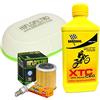 Motocar Tagliando Bardahl XTC Off-Road 10W40 filtro olio aria candela Yamaha XT/TT 350