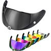 PSLER Visiera per Casco per EXO 520 1400 R1 Visiera Colorata per Scorpion EXO 391 520 1400 R1,Protezione UV per Moto Accessori di Ricambio per Visiera Protettiva(Nero Chiaro)