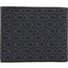 Calvin Klein Uomo Borsello Classic Mono Bifold con Stampa del Logo, Nero (Classic Mono Black), Taglia Unica