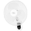 Orbegozo WF0242, Ventilatore da parete, Telecomando, 3 velocità di ventilazione, testa oscillante multiregolabile, timer, 40 W, colore bianco