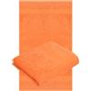 Betz Set di 2 asciugamani PREMIUM misure 50 x 100 cm 100% cotone colore arancione