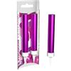 Zeus Party Magic Flambe Rosa Fuxia Candeline Fontane Luminose con Fiamma Bianca/Argento Candele Confezioni da 2 pz
