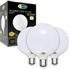 CLAR - Lampadine Grandi A Palla, Lampadina Led E27 Sfera Grande, Globo LED 20W E27, Lampadina Globo E27, Diametro 120 mm (G120), Lampadina non dimmerabile, Luce Fredda 6000ºK (Pack 3)