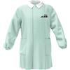 Siggi Happy School Grembiule Divisa Scuola dell'Infanzia Bambino, Ricamo Macchinina (Quadretto Bianco/Verde, 6)