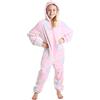 CityComfort Pigiama Intero Bambina Unicorno (Rosa, 13-14 Anni)