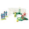 TOMY Xtreme Goal, gioco di calcio per bambini, gioco sportivo ricco di azione, portiere con funzione di salto, tiro regolabile, rigore e calci di punizione per 2-4 giocatori, dai 4 anni in su, senza