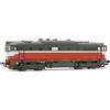 Rivarossi HR2930 Mercitalia S&T locomotiva diesel D753 livrea rossa grigia con strisce bianche ep VI Loco - Diesel