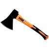 Generico ASCIA ACCETTA SCURE SPACCALEGNA 370 mm - 800 gr MANICO IN FIBRA LAMA 115 mm