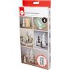 Rayher Stampo silicone abeti, 14,5x26x2cm, 4 forme, box 1pz, 36191000