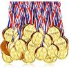 Fontee Medaglie d'oro, 24Pcs Winners Medaglie Regalini per Feste Ricompensa Bambini