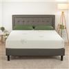 Sleephome Materasso Memory 25 cm Singolo 80x190 Mediterraneo Plus Sfoderabile | Dispositivo Medico Ortopedico | Made in Italy | Anallergico e Antibatterico | No Punti di Pressione