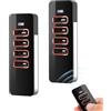 Wepai 868MHz Telecomando für Cancello Sommer Pearl,4 canali Telecomando per Telecomando sommer 4018V000,4015862001900 (2 Pezzi)