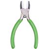 Airssory Pinze a becchi di nylon Airssory Pinze per gioielli Pinze a becchi corti da 5,2 pollici con molla verde chiaro per bordare il filo che modella il filo Creazione di gioielli e altri mestieri