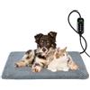 Woiil Tappetino riscaldante Elettrico Tappetino riscaldante per Animali Domestici Tappetino riscaldante Grande, 71x 40cm per Cani e Gatti Tappetino riscaldante per Interni