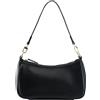 Gumhay Borsa a tracolla da donna con 2 cinghie rimovibili e chiusura a cerniera, pochette tote, nero