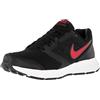 Nike Downshifter 6, Scarpe da Corsa Uomo, Nero (Negro Black/Unvrsty Red-Anthrct-Wht), 44 EU
