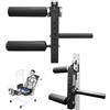 AHTAPFON Leg Extension Machine,dispositivo di estensione regolabile per gambe sedute,adatto per piastre di peso da 18/26 mm,carico 175 lbs.Leg Muscoli Gruppi Allenamento per Home Gym (26mm Aperture)