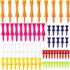 GGTTNRT 70 tee da golf in plastica resistente, 7 colori, 7 misure (25 mm, 31 mm, 37 mm, 43 mm, 51 mm, 57 mm, 70 mm)