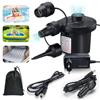 Roselee Pompa ad aria elettrica pompa ad aria per materasso ad aria 2 in 1 pompa elettrica gonfiabile e scarico pompa ad aria elettrica con 3 bocchette d'aria e prolunga per materasso piscina barca