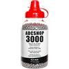 ADCSHOP 3000 unità - Sfere in acciaio, calibro 4,5 - per pistole ad aria compressa CO2 4,5 mm BBS, calibro 4,5 mm. Flacone da 3000 unità di acciaio.