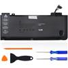 KXRSII A1322 Batteria per MacBook Pro 13 A1278 (metà 2009, metà 2010, inizio 2011, fine 2011, metà 2012) EMC 2326, 2351, 2419, 2555, 2554 10.95V 63.5Wh